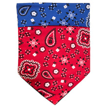 Load image into Gallery viewer, Sport Bandana - Red/Blue Bandana