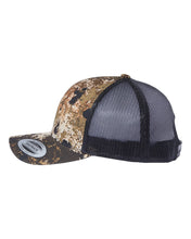 Load image into Gallery viewer, YP Classics Veil Camo Retro Trucker Cap