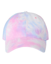 Load image into Gallery viewer, Colorful Tie-Dye Caps Cotton Candy