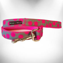 Load image into Gallery viewer, Polka Dot Dog Collars, Leads, and Bows - Neon - 4 Styles