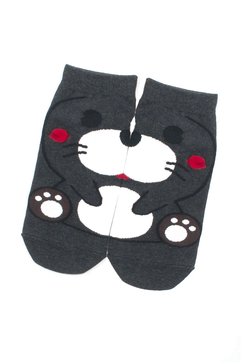 Cotton Blend Otter No Show Sneaker Socks