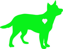 Load image into Gallery viewer, Heart Australian Cattle Dog Decal