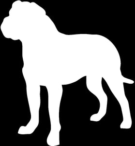 Bullmastiff Dog Decal