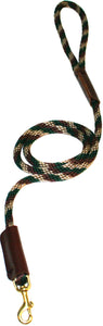 3/8" Solid Braid Snap Lead Camouflage