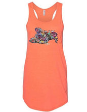 Load image into Gallery viewer, Coral Racerback Tank Top