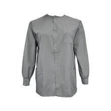 Load image into Gallery viewer, Grey- Natural Uniforms Warm Up Scrub Jacket