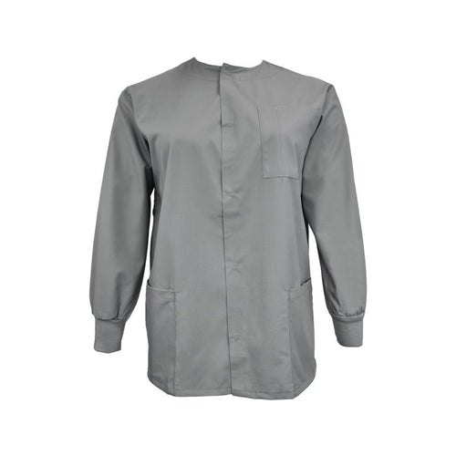 Grey- Natural Uniforms Warm Up Scrub Jacket