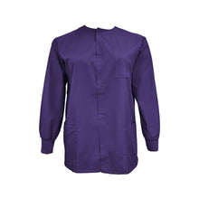 Load image into Gallery viewer, Purple - Natural Uniforms Warm Up Scrub Jacket