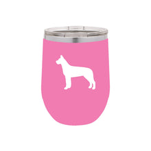 Load image into Gallery viewer, Great Dane 12 oz Vacuum Insulated Stemless Wine Glass