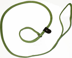 1/4" Flat Braid Slip Lead Lime Green