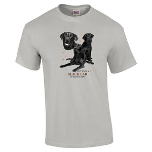 Black Lab Shirt - "Just A Dog"