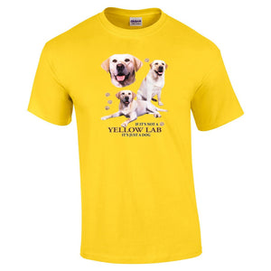 Yellow Lab Shirt - "Just A Dog"