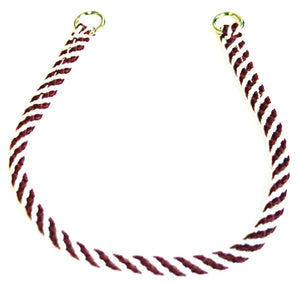 1/4" Professional Show Collar Maroon/White