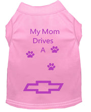 Load image into Gallery viewer, Baby Pink Dog Shirt- My Dad/ Mom Drives A