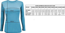 Load image into Gallery viewer, Natural Uniforms Women&#39;s Under Scrub Long Sleeve Crew Neck  T-Shirt Teal