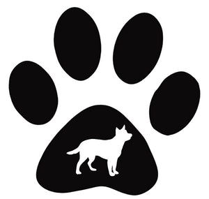 Paw Breed Australian Cattle Dog Decal