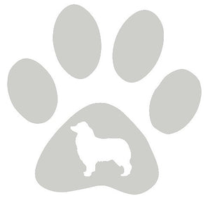 Paw Breed Australian Shepherd Dog Decal