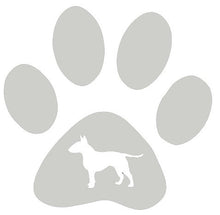 Load image into Gallery viewer, Paw Breed Bull Terrier Dog Decal