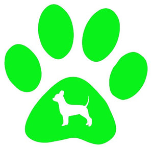 Paw Breed Chihuahua Dog Decal