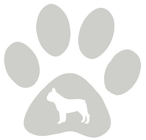 Paw Breed Frenchie Dog Decal