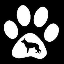 Load image into Gallery viewer, Paw German Shepherd Dog Decal