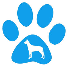 Load image into Gallery viewer, Paw Great Dane Dog Decal