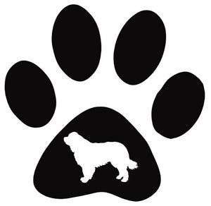 Paw Newfoundland Dog Decal