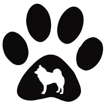 Load image into Gallery viewer, Paw Norwegian Elkhound Dog Decal