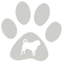 Load image into Gallery viewer, Paw Pug Dog Decal