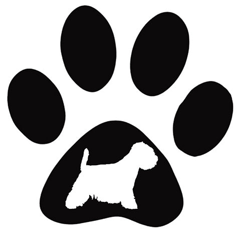 Paw Westie Dog Decal