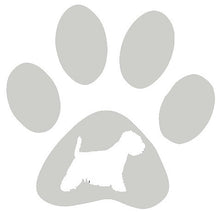 Load image into Gallery viewer, Paw Westie Dog Decal