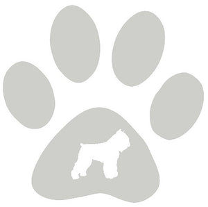 Paw Breed Bouvier Dog Decal