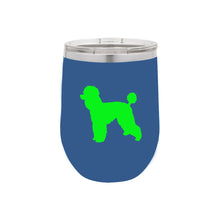 Load image into Gallery viewer, Poodle 12 oz Vacuum Insulated Stemless Wine Glass