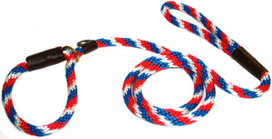 1/2" Solid Braid Slip Lead Red/White/Blue