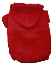Load image into Gallery viewer, Plain Dog Hoodie Red