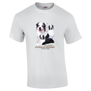 Australian Shepherd Shirt - "Just A Dog"