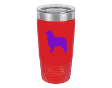 Load image into Gallery viewer, Australian Shepherd   20 oz.  Ring-Neck Vacuum Insulated Tumbler