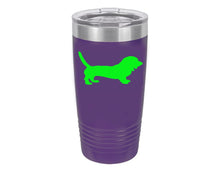 Load image into Gallery viewer, Bassett Hound  20 oz.  Ring-Neck Vacuum Insulated Tumbler