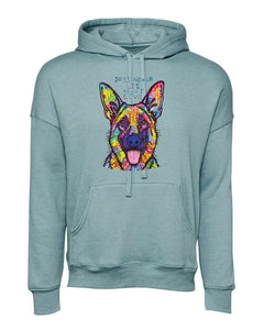 Dog's Never Lie About love - Dean Russo Fleece Drop Shoulder Hoodie