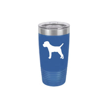 Load image into Gallery viewer, Border Terrier 20 oz.  Ring-Neck Vacuum Insulated Tumbler