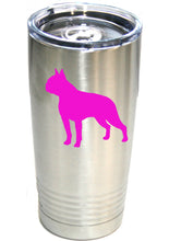 Load image into Gallery viewer, Boston Terrier 20 oz.  Ring-Neck Vacuum Insulated Tumbler