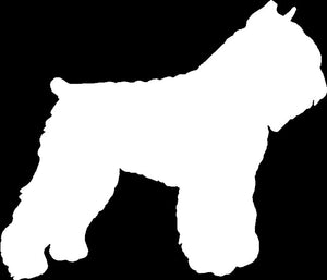 Bouvier Dog Decal