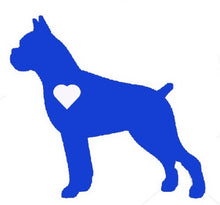 Load image into Gallery viewer, Heart Boxer Dog Decal