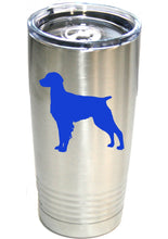 Load image into Gallery viewer, Brittany Spaniel 20 oz.  Ring-Neck Vacuum Insulated Tumbler