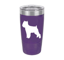 Load image into Gallery viewer, Brussels Griffon 20 oz.  Ring-Neck Vacuum Insulated Tumbler