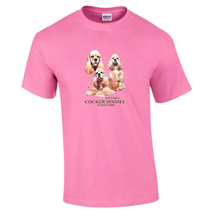 Cocker Spaniel Shirt - "Just A Dog"