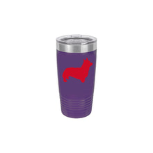 Load image into Gallery viewer, Pembroke Welsh Corgi  20 oz.  Ring-Neck Vacuum Insulated Tumbler