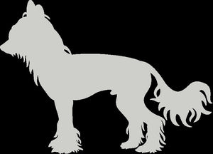 Chinese Crested Dog Decal