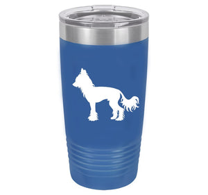 Chinese Crested  20 oz.  Ring-Neck Vacuum Insulated Tumbler