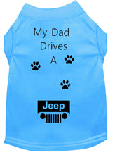 Load image into Gallery viewer, Bermuda Blue Dog Shirt- My Dad/ Mom Drives A